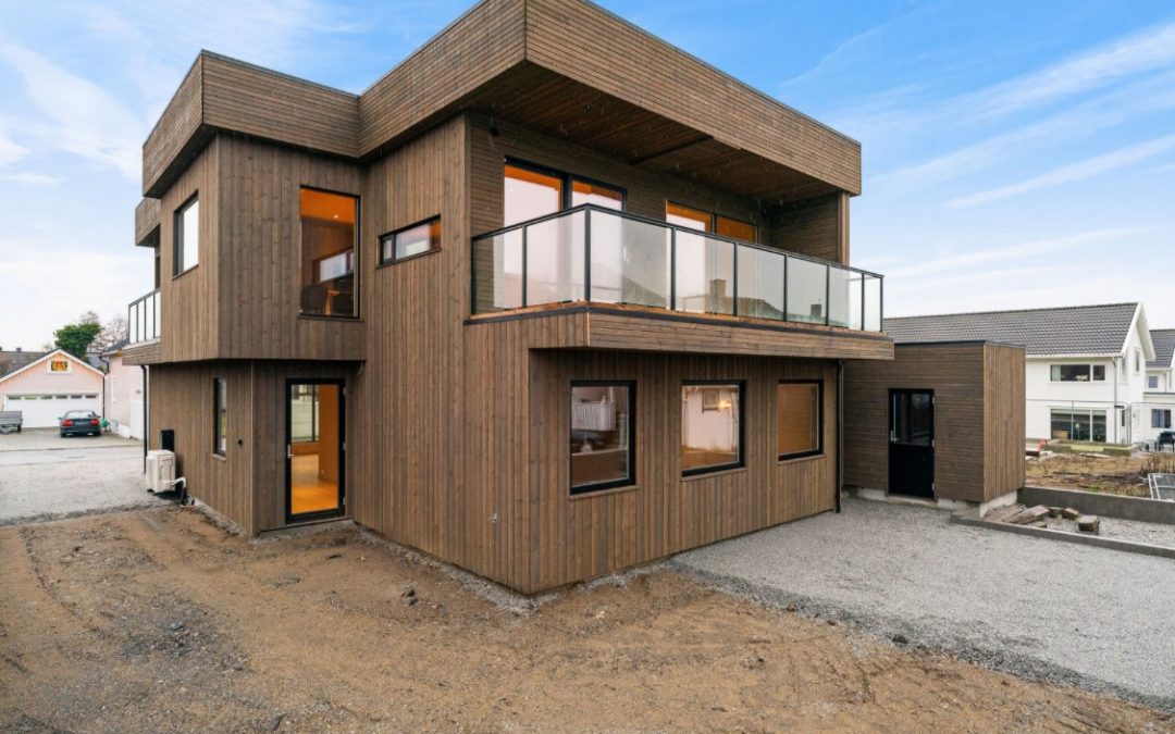 To eneboliger, Sandhodlveien, Klepp kommune