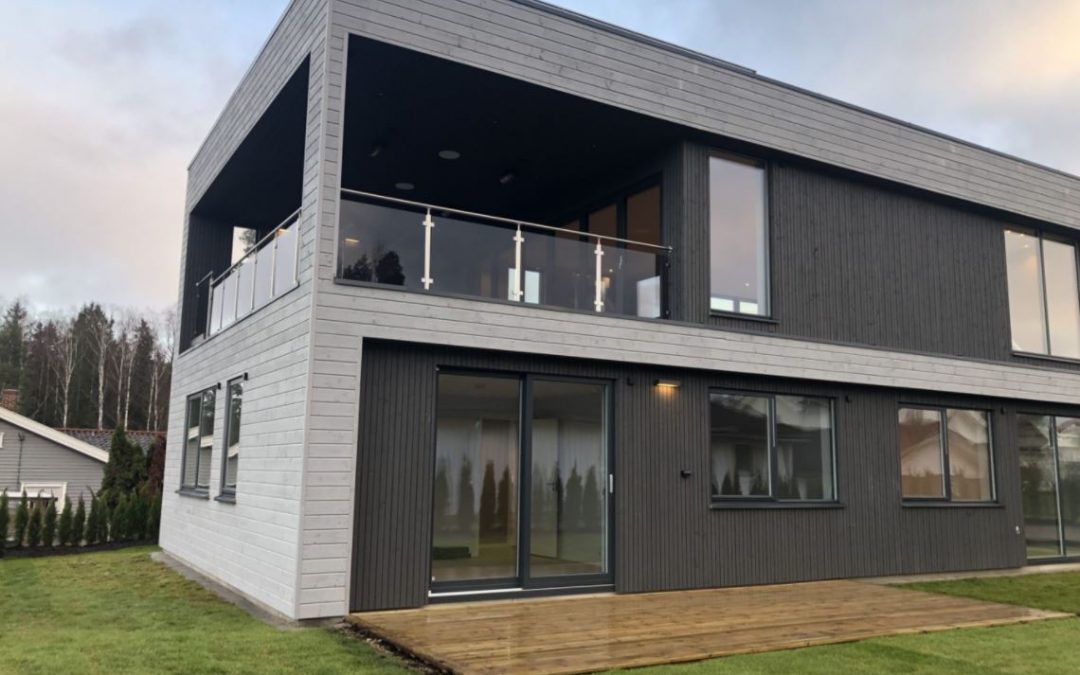 Enebolig, Bjerkeveien i Oppegård