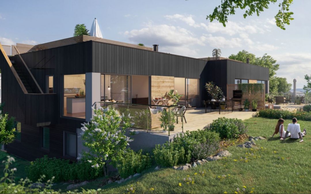 Vertikaldelt bolig, Vinkelveien 3, Oppegård