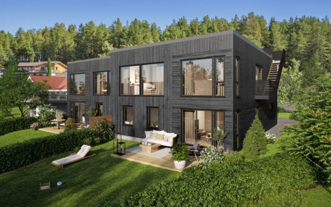 Vertikaldelt bolig, Monrad Johansensvei, Nordre Follo